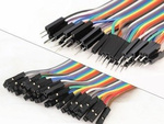 DuPont M-F jumper cables 40 pcs 20cm - male-female