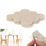 Felt pads for feet - round 27mm x 18pcs - furniture - chairs - self-adhesive