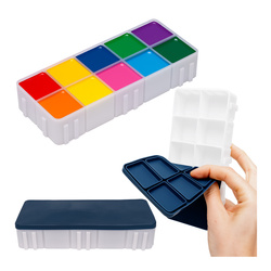 Paint Mixing Palette 10 Color Acrylic Paint Container