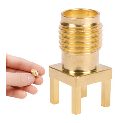 SMA jack - SMA straight connector for printing (for soldering)