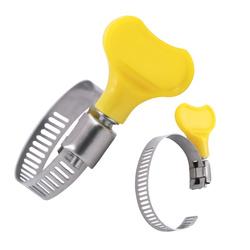 Butterfly clamp 10x16mm - metal worm clamp for pipes and hoses