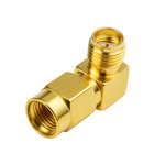 Angle transition - SMA jack to RP-SMA plug - adapter 1 pc