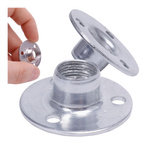 Lock nut M10 10x27.5x1.5 with flange - 3-hole for screwing on