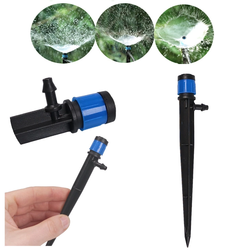 Sprinkler with pin - 360 degree sprinkler 13.5cm - Nozzle for plant irrigation system