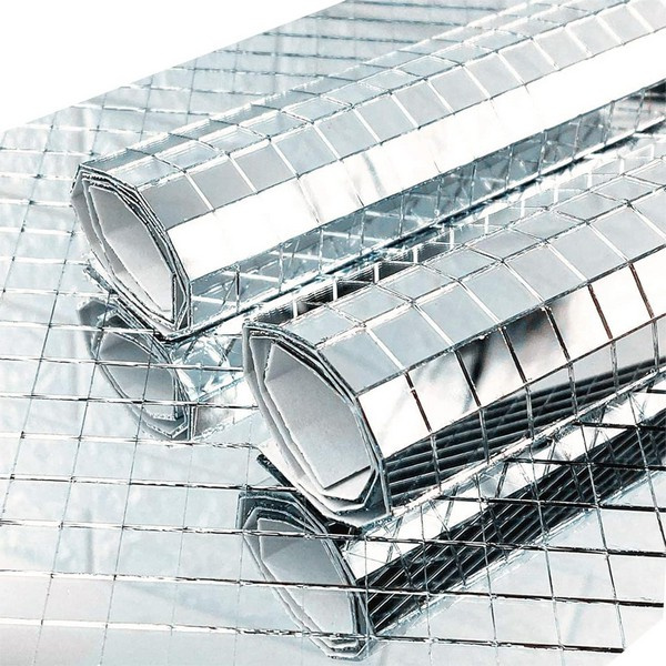 Mozaika szklana srebrna - zastosowanie