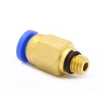 Bowden connector - pneumatic tip PC4-M6 V1 - 4mm - 3D Printer