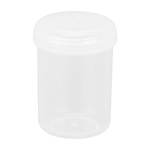 Plastic Tube Container - 32x54mm - Transparent Tight Organizer - Lockable