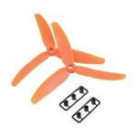 LJI 5x3 x3-blades CW/CCW propellers - orange - 2 pcs - pair of 3-blade propellers 5030