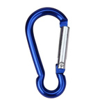 Key Carabiner - 48mm aluminum carabiner - mix colors - shackle - Survival