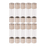 Glass fuse - 1A - tubular - fuse - 10pcs
