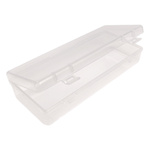 Plastic Box 15.5x6.6x3cm Transparent Box for Storage