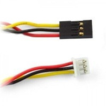 Female 3 PIN 2.54mm - Micro-JST 3PIN 2.0mm cable - 30cm