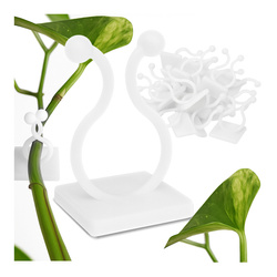 Plant climber holder - 20mm - 10 pcs - adhesive hook - Clip