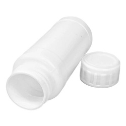 HDPE bottle - 100ml - with cap - safety seal