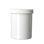 PP Screw-On Container - 500ml - White - Round