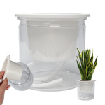 Flower Pot With Self-irrigation Mechanism 9.5cm Automatic System