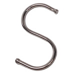 Hook type S - 65mm - Silver - Metal hanger - Hook