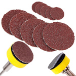 Grinding Discs - 25mm - 40 - Velcro Mounted 10St