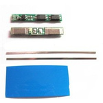 BMS 1S kit - Protection module for 18650 Li-ion battery - 3.7V 4A - tinsel - shirt