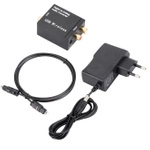 Konwerter optyczny sygnału audio - DAC Coax/ Toslink - 2xRCA USB