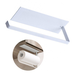 Paper hanger - white - kitchen towel holder foil