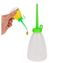 Oil bottle 60ml with applicator - fluid dispensing container