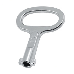 Klucz do szafek sterowniczych - dwupiórkowy okrągły - technicznych - elektrycznych