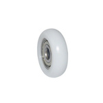 Guide wheel 6x28x8mm - 6mm axle - nylon - bearing - for 3D duo machines and machines