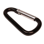 Type-D aluminum carabiner - 40mm - Carabiner - Survival - EDC