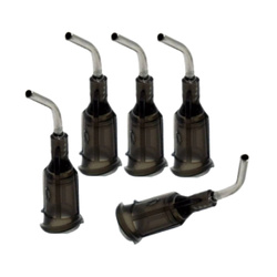 Zagięta Igła Dozująca 45º 16G - Do Kleju Topnika Pasty - Zakrzywiona Końcówka - 5szt