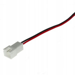 Balancer socket XH 1S 2P with 20cm cable - Balancer connector Red/Black