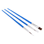 Paint Brush Set 3 pcs Precision DIY Modeling Brushes