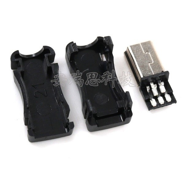 wtyk usb kątowy wtyk mini usb