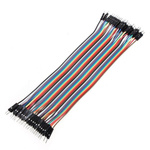 DuPont M-M jumper cables 40 pcs 20cm - male-to-male