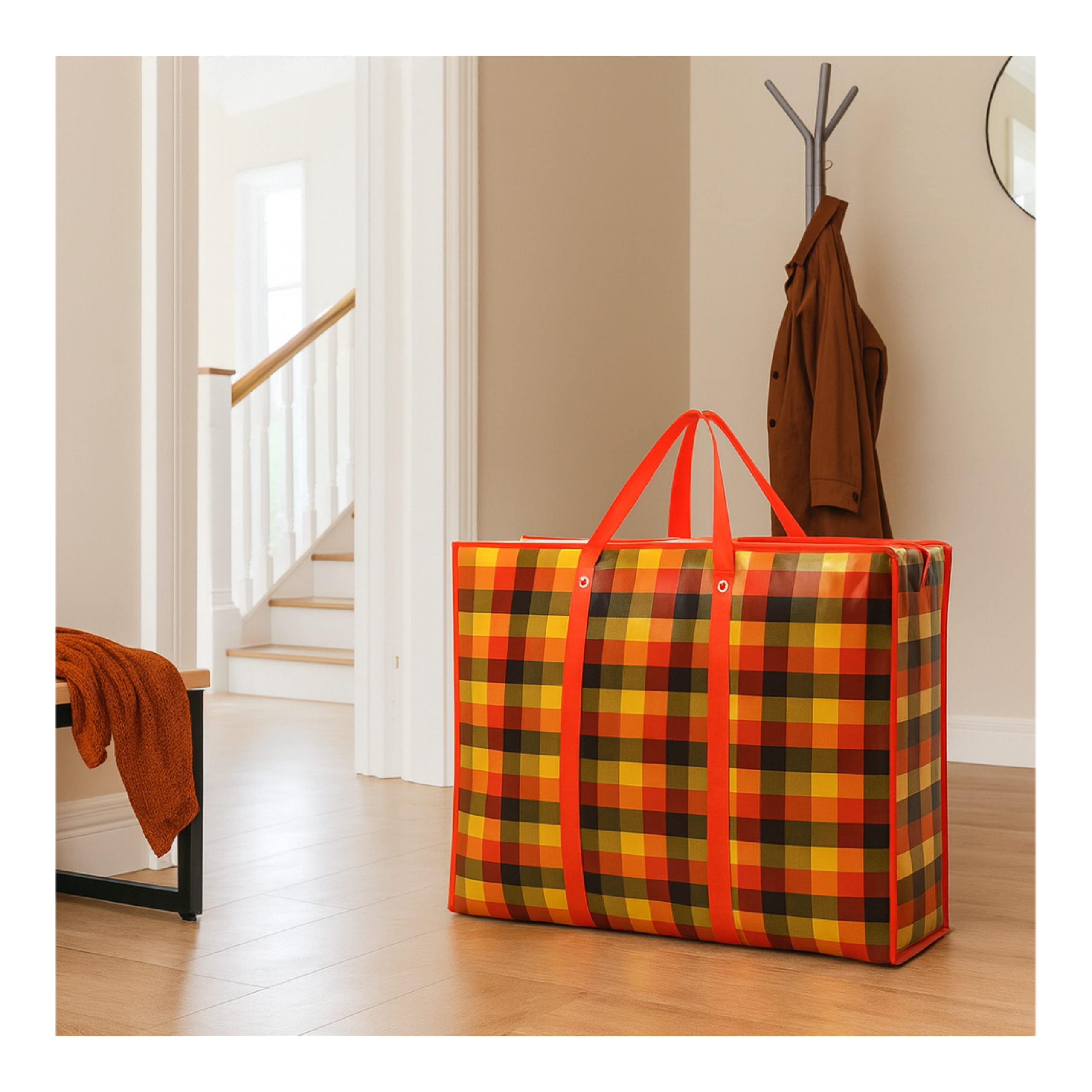 Torba gospodarcza - zbliżenie na materiał