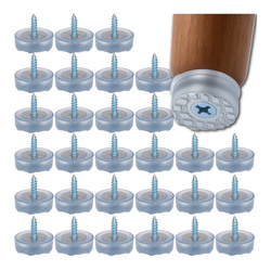 Anti-Slip Pad for Chair N6 17.5x6 Furniture Legs for Screw 30 pieces