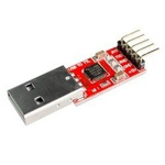 Konwerter USB - RS232/TTL/UART - wyjście 3,3V/5V - CP2102 - Arduino