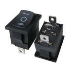 KCD1 rocker switch - ON/OFF/ON switch - 230V - 3 PIN