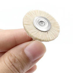Cotton Polishing Disc 25mm - soft polisher for Dremel
