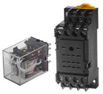 LY2NJ socket relay - 12 VDC - 10A - 8 pins - contactor - power relay