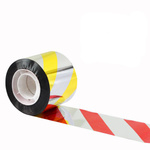 Double-sided red-yellow-silver reflective tape - 24mm - 50m - bird repellent