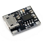 Micro USB charger 15.3x12.5 - 1000mA on Li-pol 1S (3.7V) - TP4056