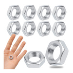 Low Hex Nut - M10 - 10pcs Stainless Steel