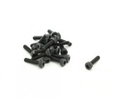 Socket bolt M2.5x10 - 10 pcs - under allen key - moletted head