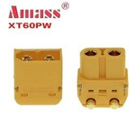 Connector XT60-PW - plug + angle socket - complete AMASS connector