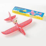 Glider - LARK BIRD maneuvering plane - dart with propulsion and LED strip- hand launched