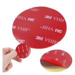 Self-adhesive pad 50mm - black - 3M VHB - double-sided strong acrylic tape